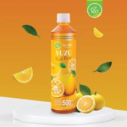 undefined - ไซรัปส้มยูซุ ไซรัปเพียวเร่ ผสมเนื้อผลไม้เข้มข้น ฟรุ๊ต เบส พรีเพอเรชั่น Yuzu Fruit Based Preparation ขนาด 500 ml ตรา ทีอีเอ